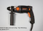 Hochwertige Bohrmaschine  Protool© RHP 18 PLUS für exzellente Arbeitsergebnisse